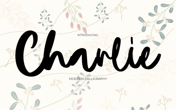 Charlie: A Flowing Handwritten Font with Elegant Appeal