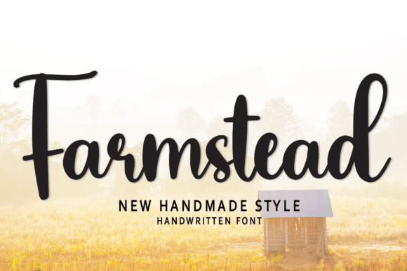 Farmstead: A Modern Handwritten Font With Neat Charm