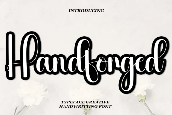 Handforged: A Flowing Handwritten Font with Timeless Elegance
