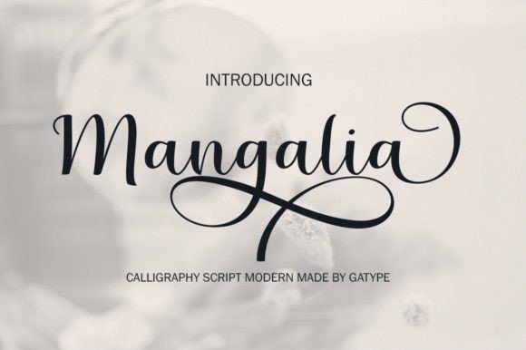 Mangalia: A Natural Handwritten Font for Creatives